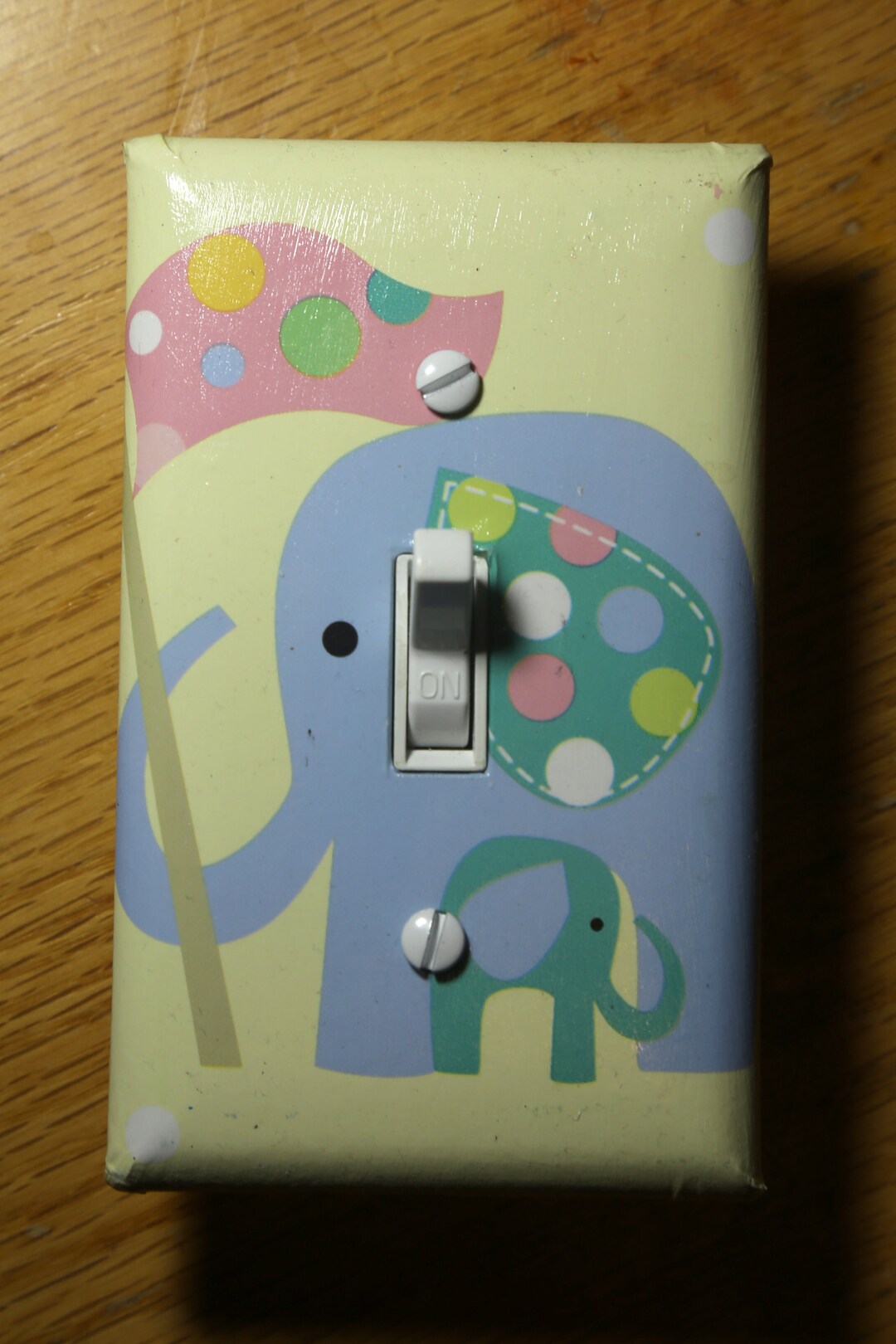 The Sticker Studio Ltd Baby Elephant Vinyl Light Switch Cover Sticker - Winnie The Pooh Character - SW10