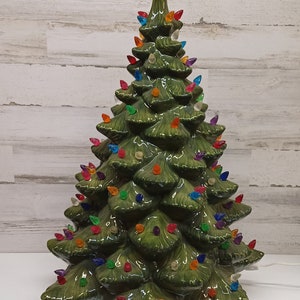 1970s christmas store tree lights