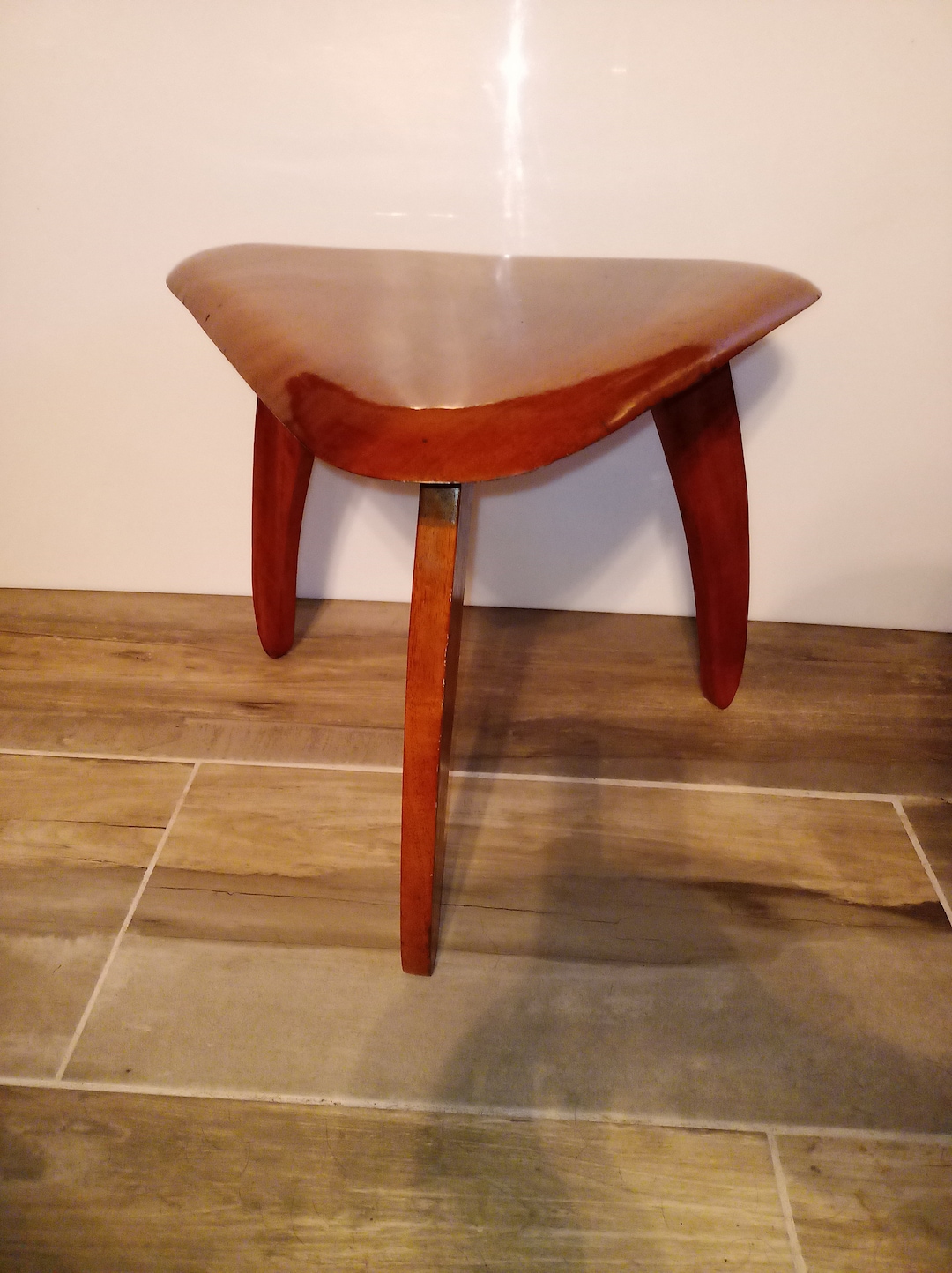 Table Midcentury Vintage Collectable Midcentury Guitar Pick Side Table