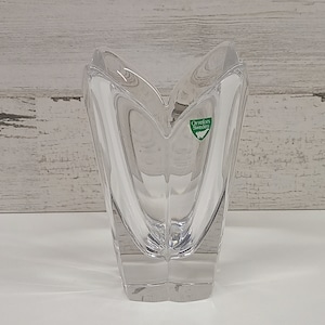 Cristal - Jarrón de cristal - Arte en cristal - Arte en vidrio - Cristal coleccionable - Jarrón -
