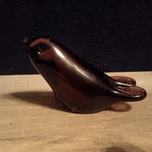Vintage blown glass seal