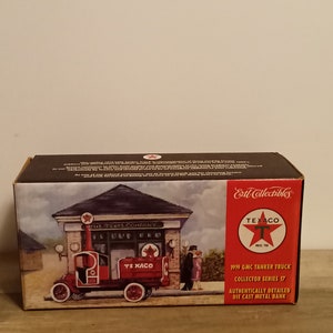 Camion Texaco moulé sous pression 1919 GMC Tanker