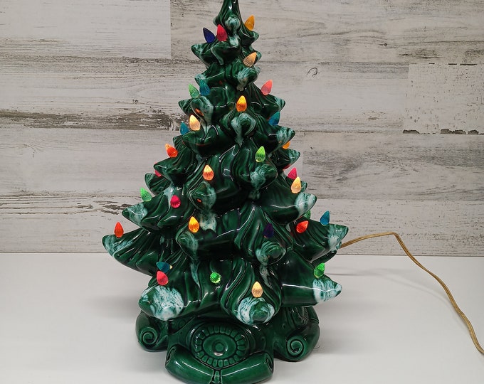 Vintage Atlantic Mold Christmas Tree Etsy
