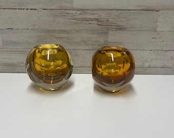 Murano Vintage Murano Flavio Poli Art Glass Handmade Handblown Glass Collectable Murano
