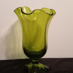 Mid-century Viking Glass Vase image 1