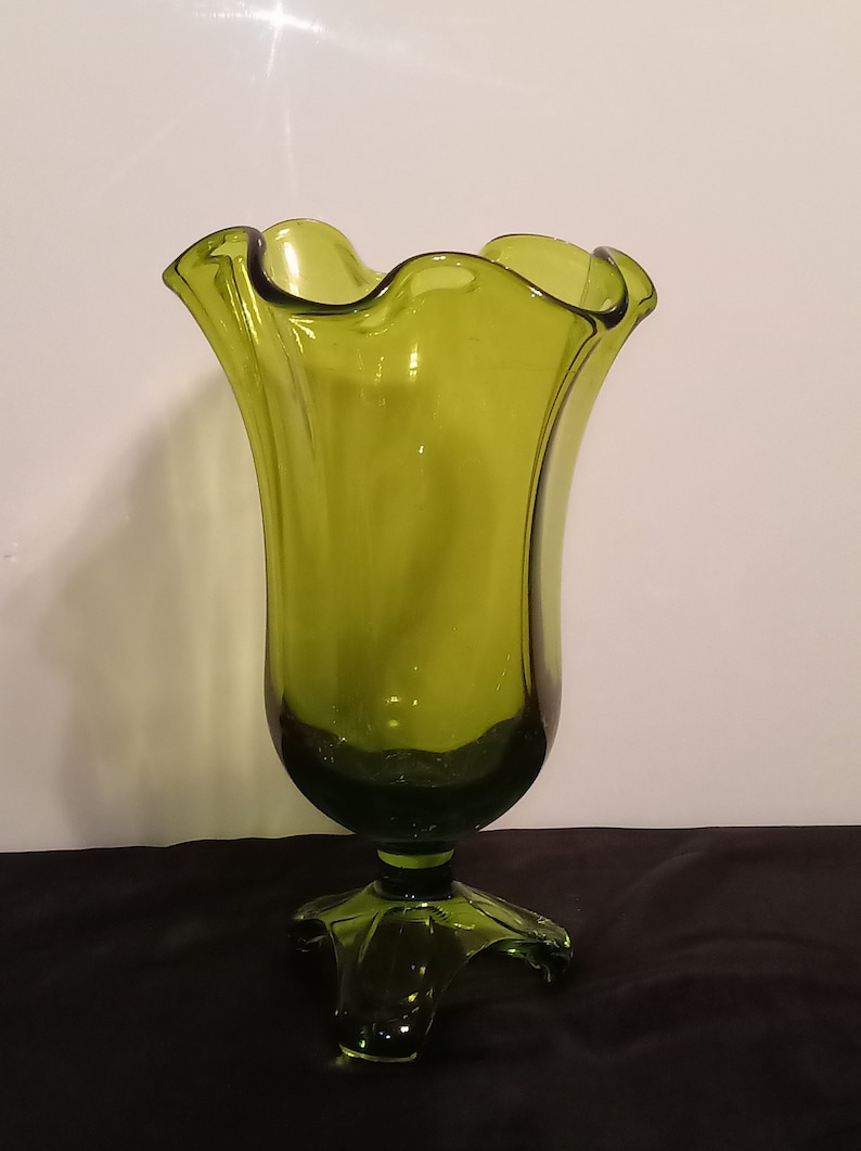 Mid-century Viking Glass Vase image 1
