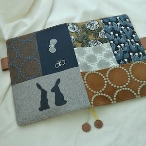 Premium Handmade Cover for Planner, Notebook, Journal, Agenda with pen loops, perfectly for Hobonichi/Midori/Moleskine (A5/A6/Five-Year)
