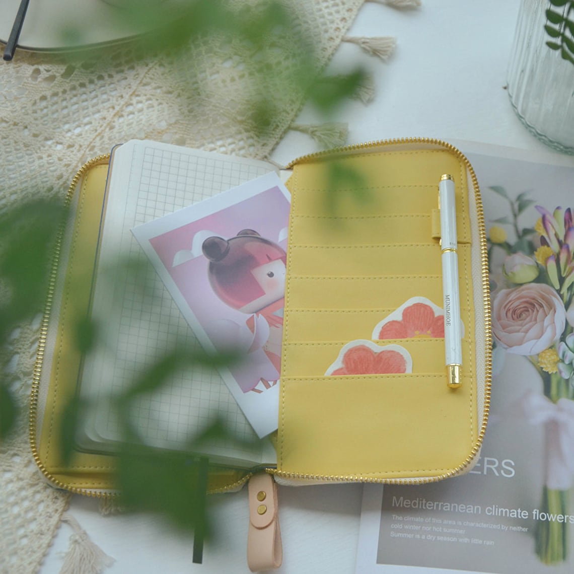 Hobonichi Weeks Zipper Planner Case With 88sheet Refill Etsy