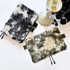 Cotton Linen Cover for Planner, Notebook, Journal, Agenda with pen loops, perfectly for Hobonichi/Midori/Moleskine/Book (A6/A5/Five-Year)