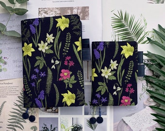 Premium handgemaakte omslag voor planner, notitieboek, dagboek en agenda-pennenlussen voor Hobonichi/Midori/Moleskine (A5/A6/Vijf jaar/B6/TN/Weken/zakje)