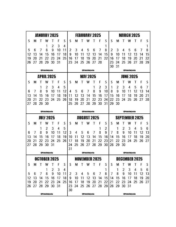 2025-and-2026-calendar-printable-2025-2026-mini-monthly-calendar-tab-size-2-x-2-inches-calendar-printable-pdf-etsy