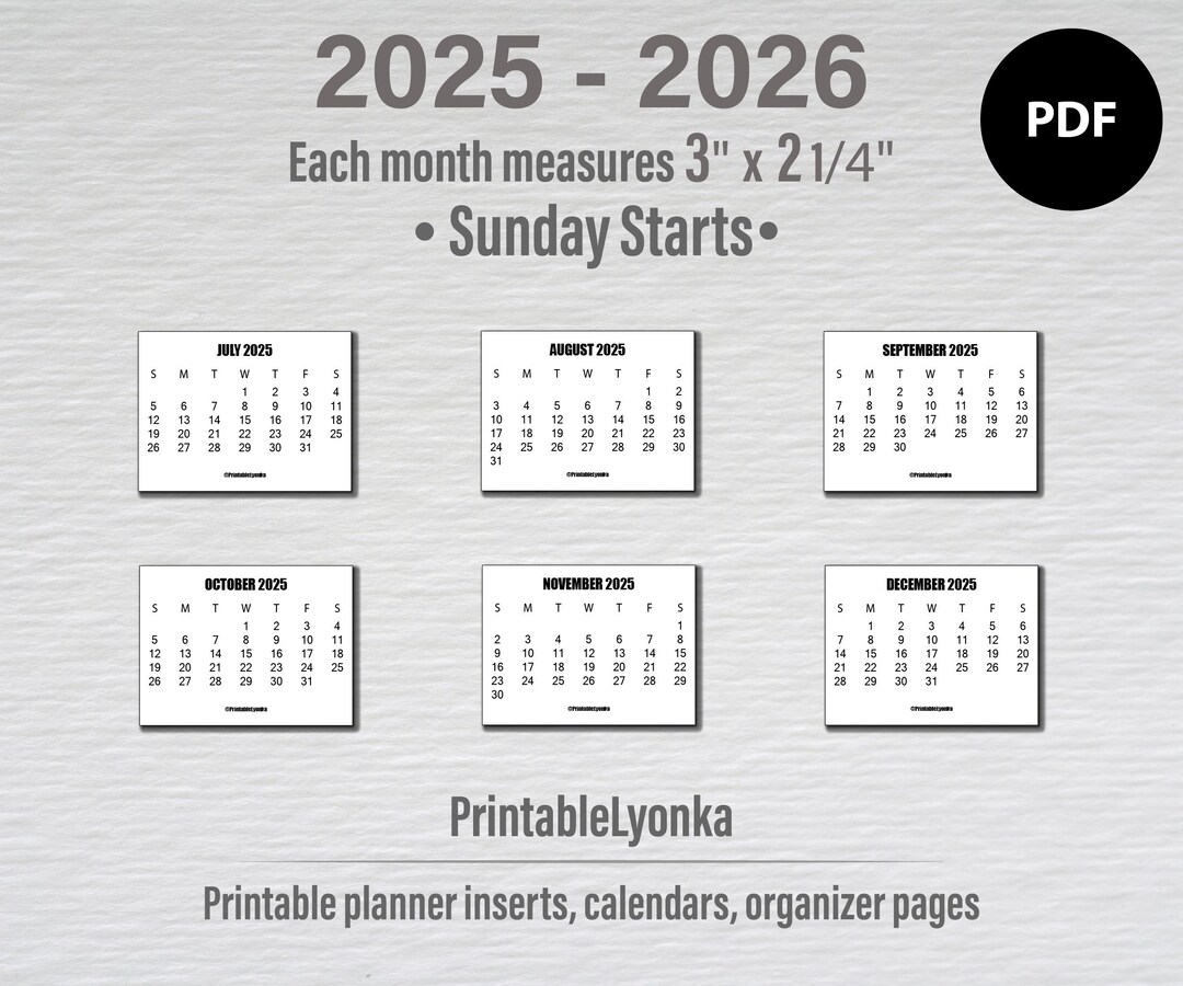 2025-2026-mini-calendar-card-size-3-x-2-1-4-calendar-printable-pdf-etsy