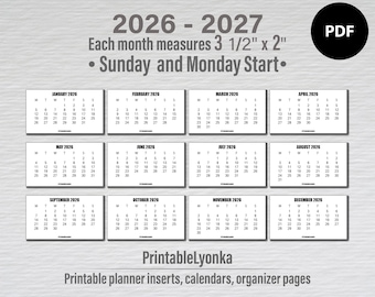 ини-ежеесячные аендари 3 1/2 x 2 а на 2026–2027 оды | Fiche technique PDF