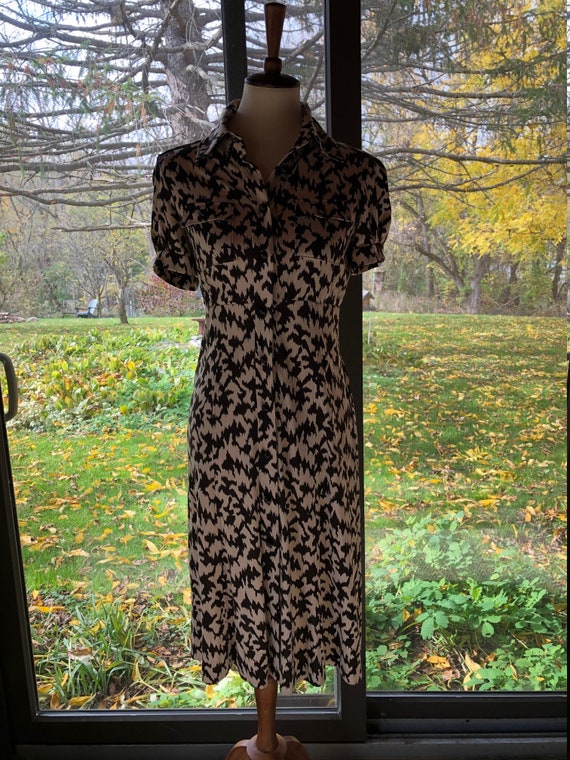 Women's vintage Diane von Furstenberg silk dress