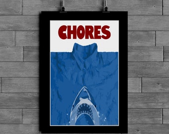 Design Print - CHORES (unframed)