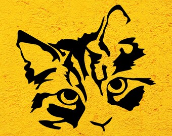 Download Cat Head Svg Etsy PSD Mockup Templates