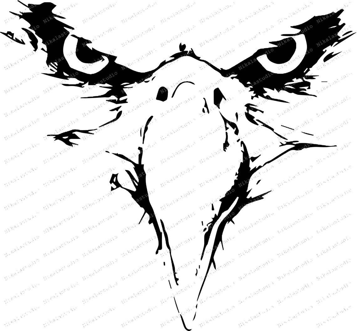 Eagle SVG Angry Eyes SVG Eagle Face PNG pdf svg dxf Etsy