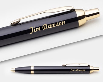 Personalised Parker IM Ballpoint Pen Free Shipping