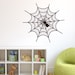 Spider Web Decal Spider Vehicle Decal Spider Sticker Halloween Wall ... image.
