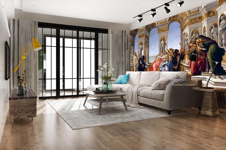 Wall Designs Renaissance Renaissance Classic Art Wallpaper Allegorical Wall Mural Italian ...