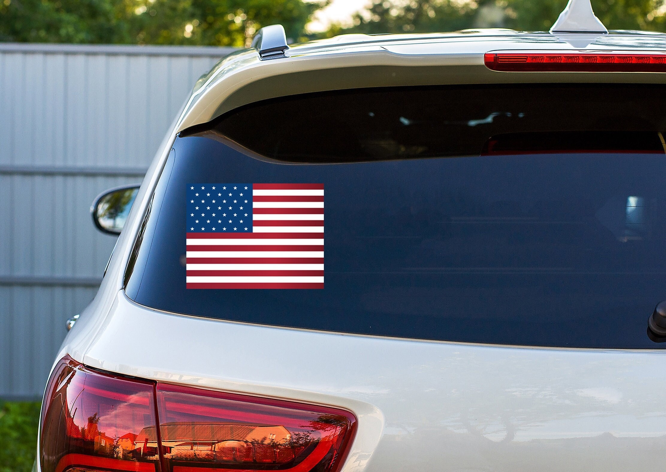 American Flag Decal US Flag Decal USA Decal Car American - Etsy