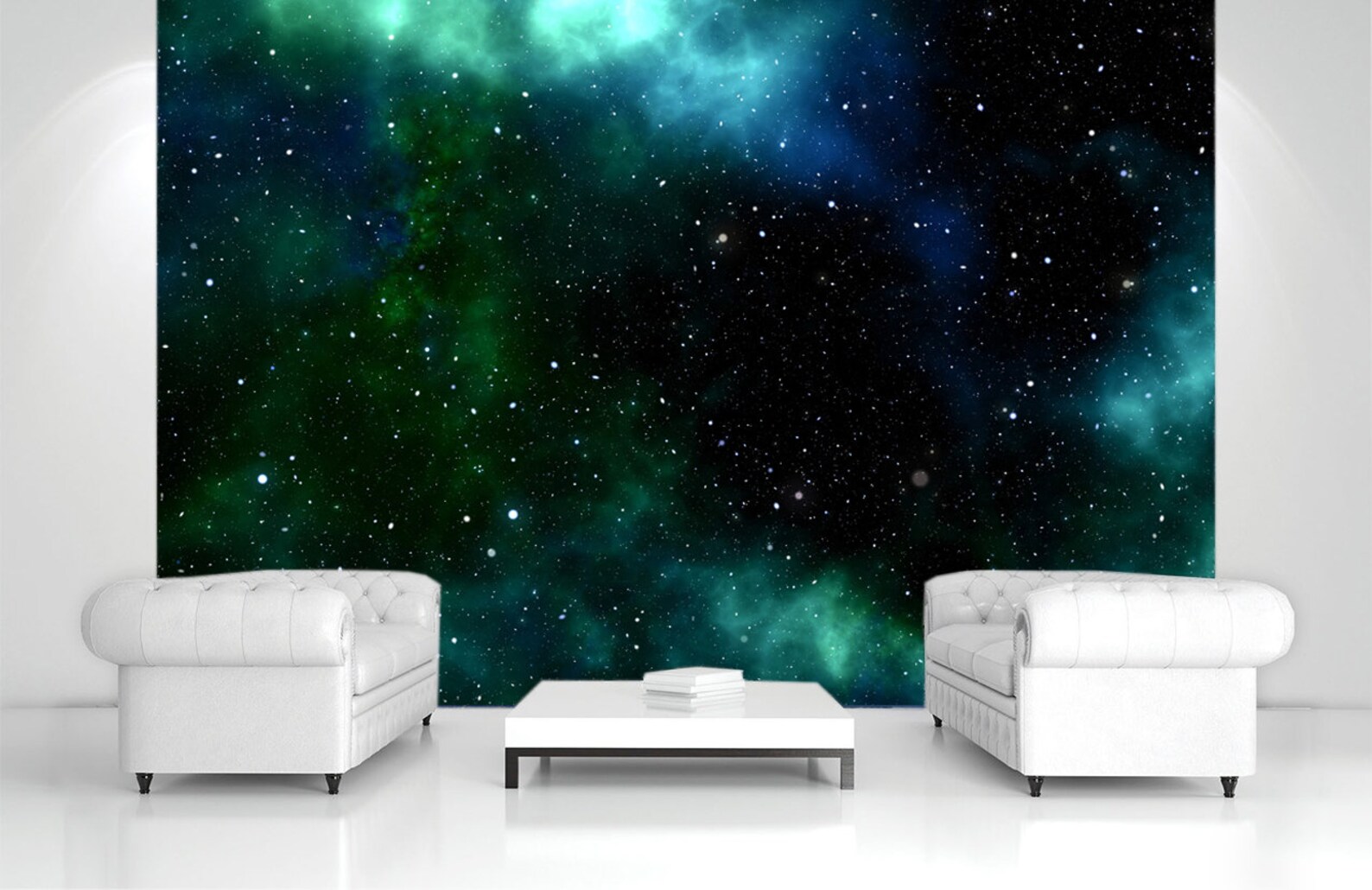 Starry Sky Wallpaper Galaxy Peel and Stick Self Adhesive Blue Nursery ...