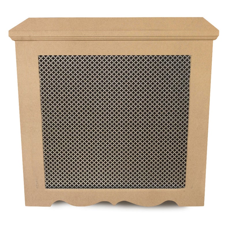 Solid Wood Poplar Pine or Oak Cherry Maple Radiator Cover KIT MD25 ...