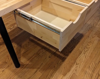 Up mount Top Mounting Drawer 4 10 Height with Hand Pull Scoop Soft Close Slides TOP Suspended Slide Out MD5 Completely Assembled