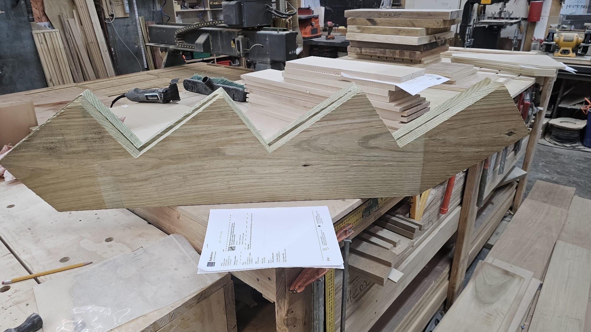 Timber Stringer Options 2pcs MD1 Wooden Stair Stringer,custom Made,choose Steps Quantity ...