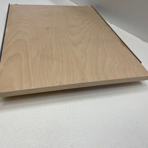 Pull Out Birch Shelf &quot;CamelShelf&quot;  with Undermount Soft Closing Slides-Invisible outside Any size available, Wall or Floor Mounting