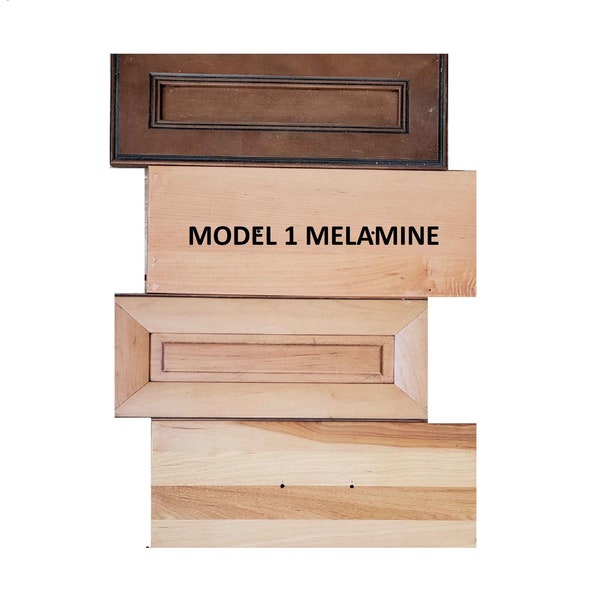 Melamine Drawer Face Front Flat MD1 for all our drawer systems Choose Your Color 4 Edges are finished, custom made any size