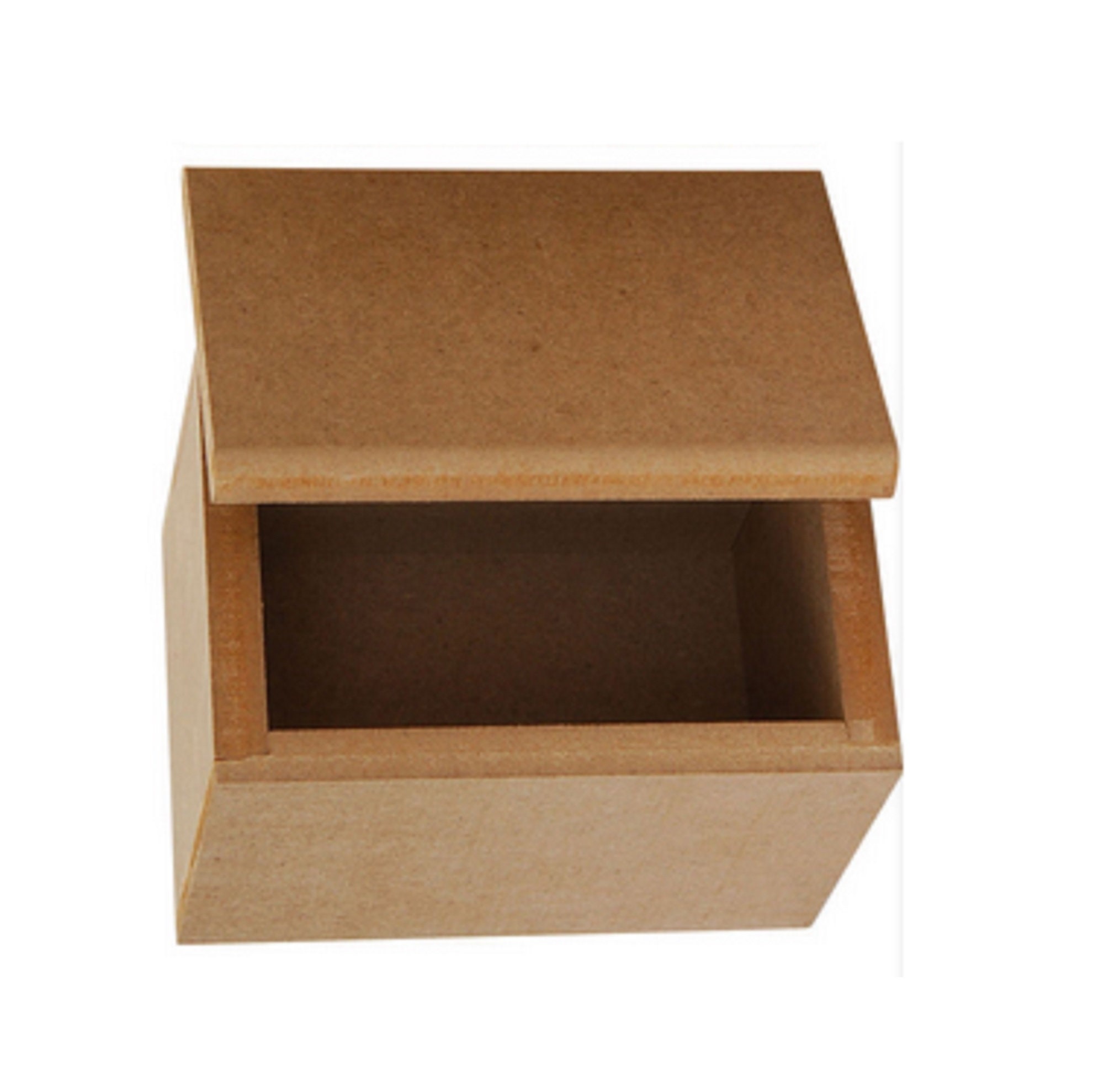 3/4" Unfinished MDF Box. Unassembled 6 Panels Custom Sizes, Any Size ...
