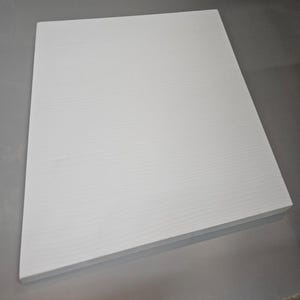 Closet Shelf White Real PVC wooden Grain , 3/4&quot; or 1/2&quot; or 1/4&quot; Thick,Choose your Size, 100% Waterproof.