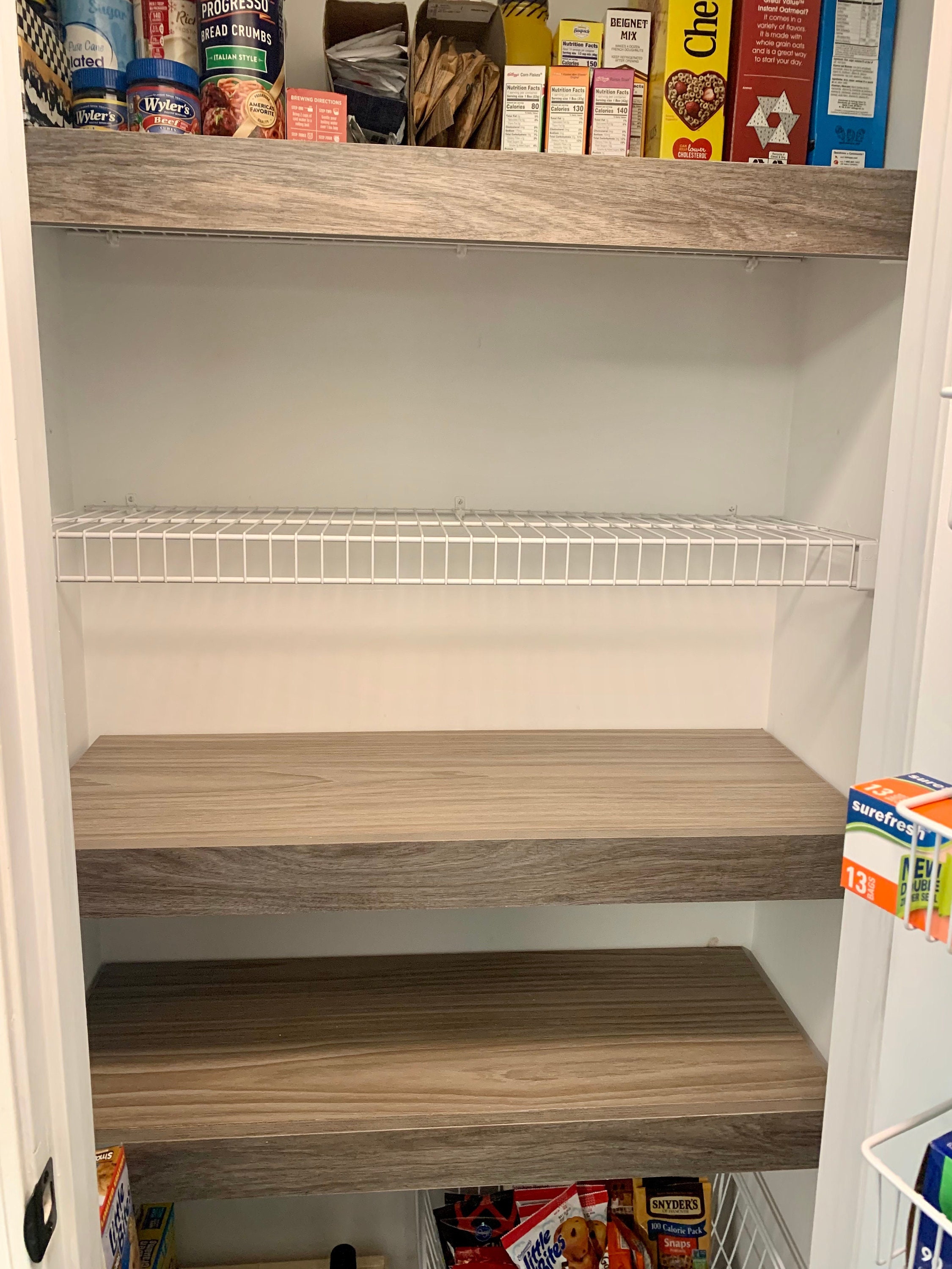 Thick Shelf Liner for 14 inch Wire Shelves - Easy Cutting Pantry