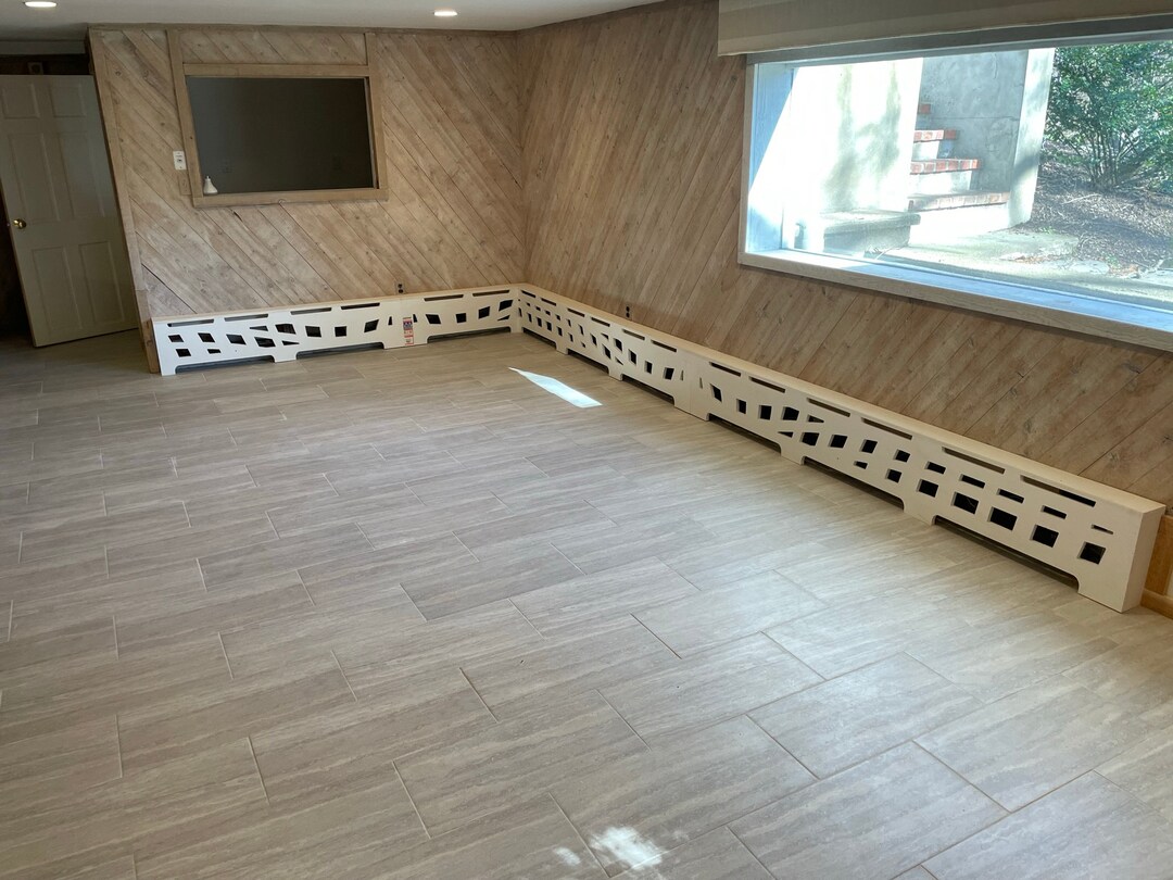 MDF Modern Baseboard Heater or Radiator Cover