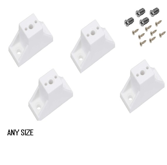 Drawer Slide Spacers set of 4 With Screws Choose Your Size. Etsy