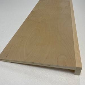 Modern Melamine Cover&quot;COVERIT&quot;Shelf For Wire closet/pantry. Choose by Your actual wire shelf depth Size. 2&quot; actual lip Size,Custom Sizes