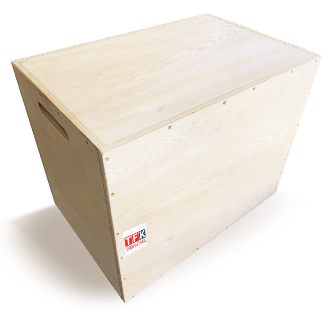 Plywood Box, Fitness Wood Plyometric Jump Box, Wood Plyo Box for