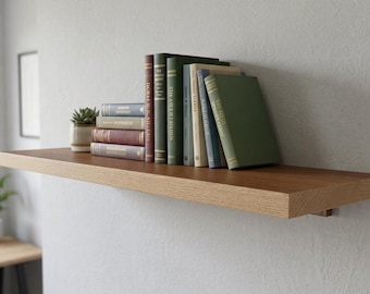 Real Oak Finger joint Shelf or tabletop Kitchen Counter Table Top Custom Size 1Inch Thick, Custom Size welcome, Grain along Longest Side