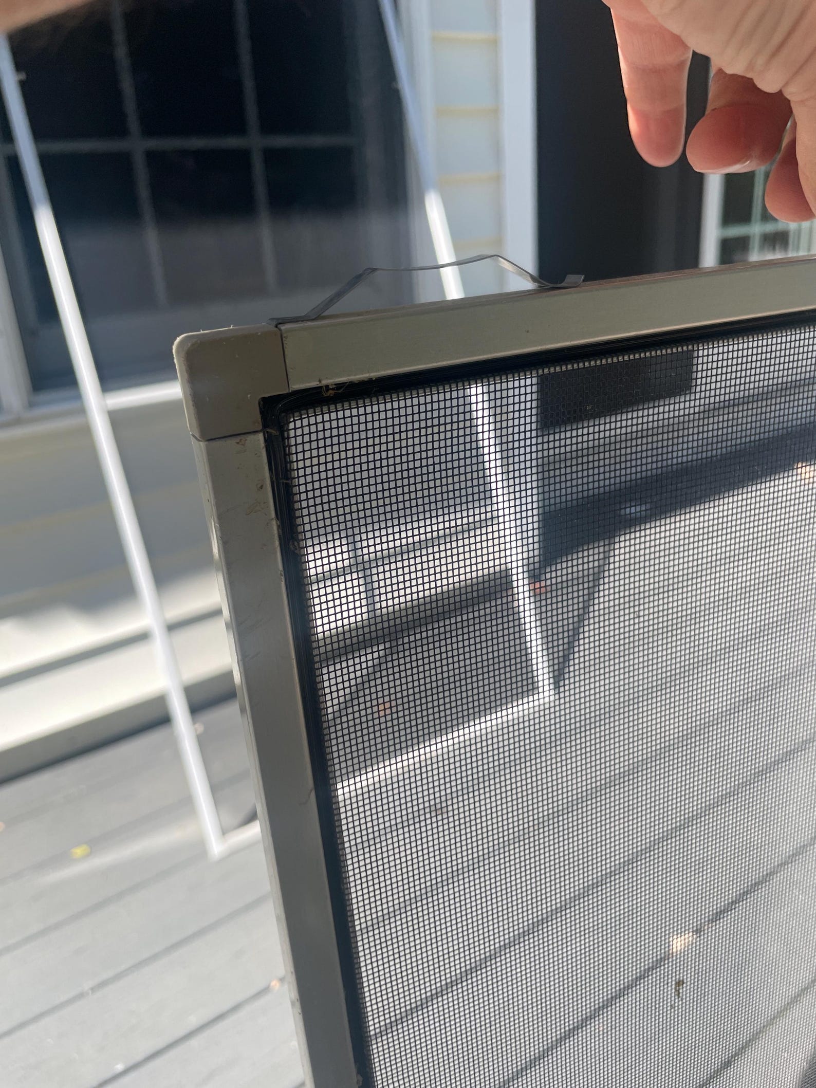 Standard Aluminium Window Insect Fiberglass Screen, Custom Size, White ...