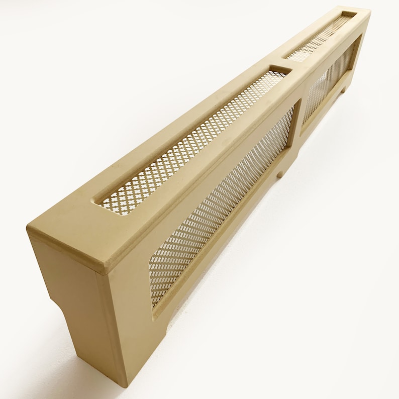 MDF Mesh fronted Baseboard radiator cover Metal Radiator Etsy