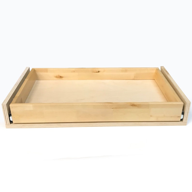 Wooden 4 Height Toe Kick Drawer With Pushtoopen or Etsy