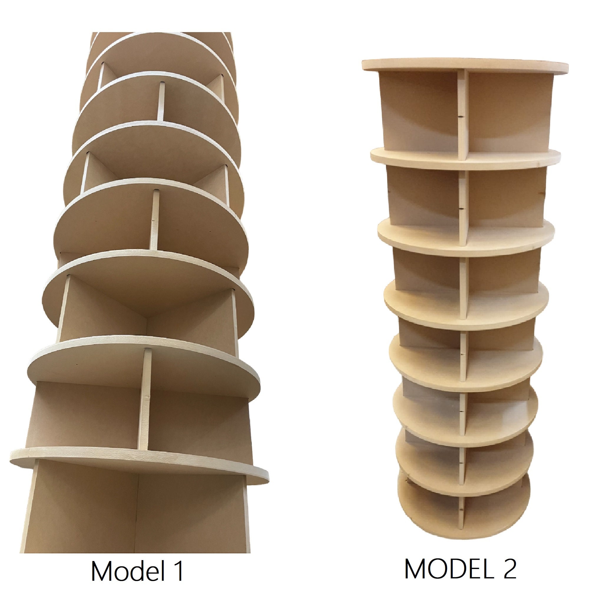 360 Organisateur par Lazy Lee Tour de meuble à chaussures rotatif Turntower  MD1 Rangement rotatif pour outils de garage, déchiré.MDF inachevé, tailles  et couleurs personnalisées -  Canada
