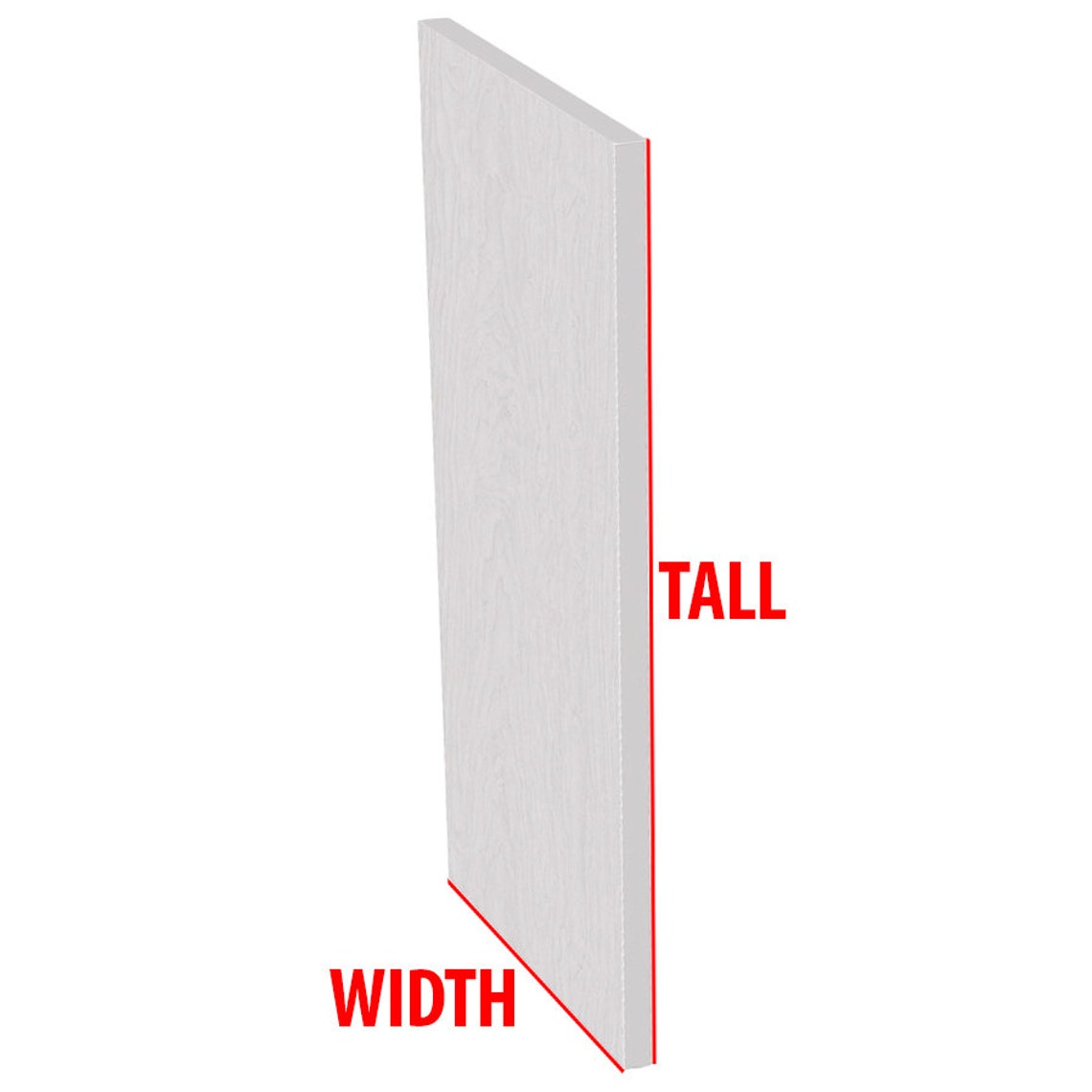 Melamine Door Replacement Doors Many Colors Choose Etsy