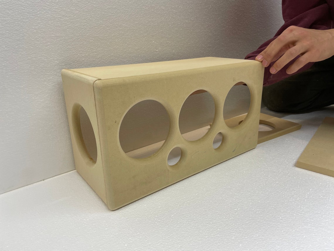 Ported Subwoofer MDF Box Ported Stereo Subwoofer Speaker Etsy