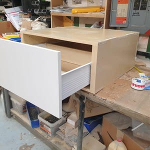 Heavy Duty Double walls Laundry Pedestal, with Many Colors Front, Plywood Storage Drawer Box for Washer Dryer 12&quot;high,Choose your sizes