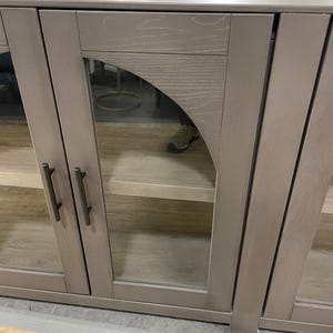 Acrilyc glass MDF Cabinet Door “Charm2” Paintable Unfinished MDF Cabinet door.Choose Sizes