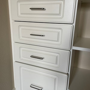 Unfinished MDF Cabinet Door: Paintable Replacement Drawer Front