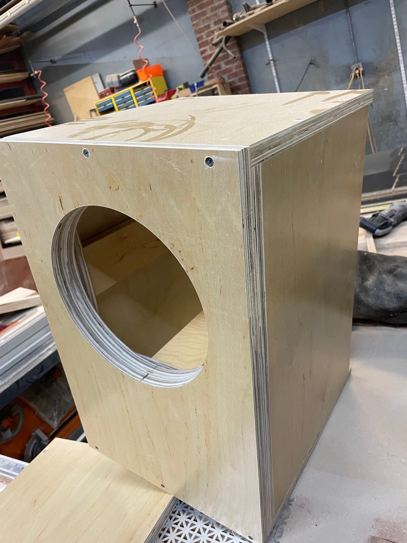 Custom Box Ported or Sealed Enclosure MDF or Plywood Box Etsy