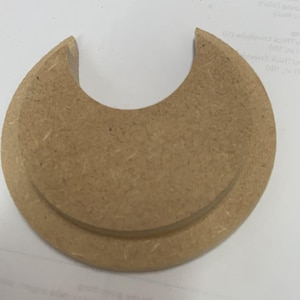 Round MDF Cord Wire Cable Liner Grommet &quot;BABY&quot;, Table, countertop Grommets, Custom sizes and Material